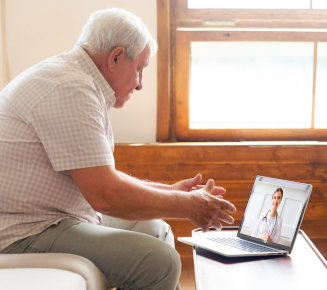 woman talking to her doctor